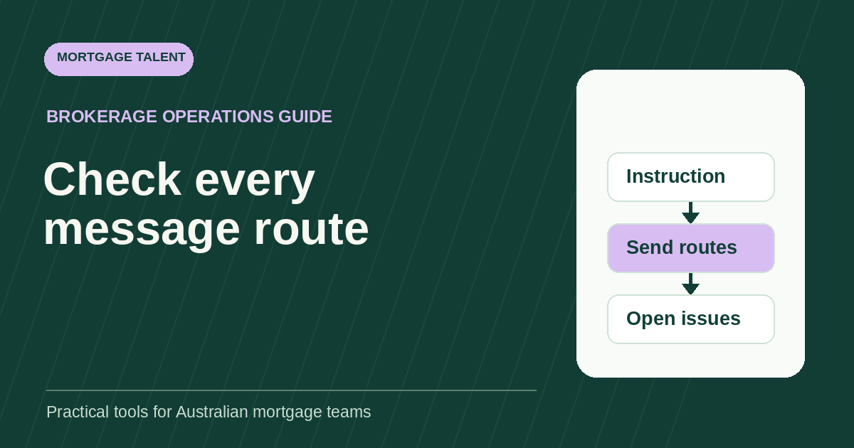 Client-contact send check: follow the approved instruction, inspect message routes and keep unresolved issues visible.